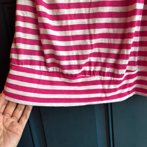 Pink & White Striped Tank Top - Picture 2 of 5